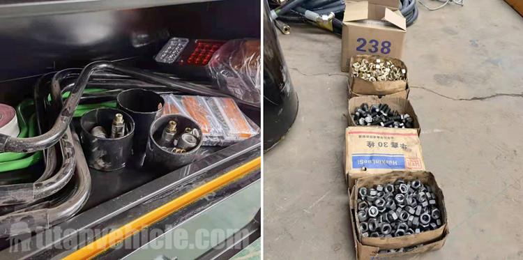 Triaxle 40 ft Flatbed Trailer for Sale in Tanzania