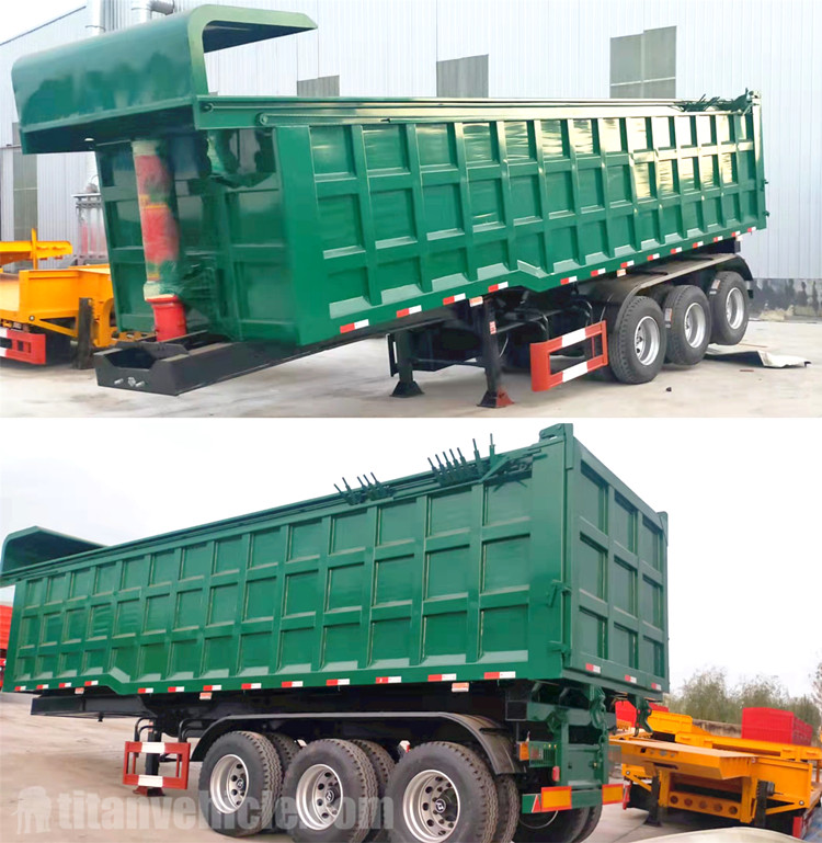 Tri Axle Semi Tipper Trailer will be sent to Senegal