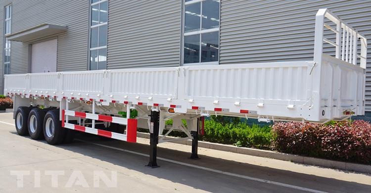 3 Axle Sidewall Cargo Semi Trailer for Sale in Botswana