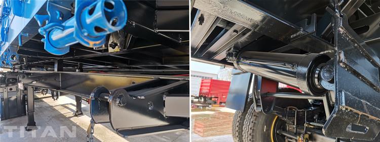 Tri Axle Side Dump Trailer for Sale in Cote d'Ivoire