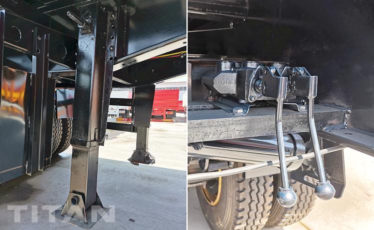 Tri Axle Side Dump Trailer for Sale in Cote d'Ivoire