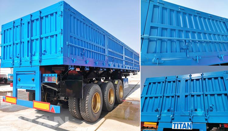 Tri Axle Side Dump Trailer for Sale in Cote d'Ivoire