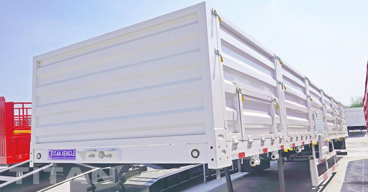 Sidewall Grain Transport Semi Trailer for Sale in Sudan