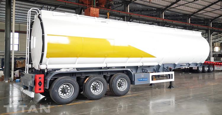 Tri Axle 45000 Liters Petrol Tanker Trailer for Sale in Namibia
