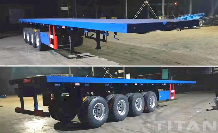 4 Axle 45 Ft Flatbed Trailer for Sale in Nigeria