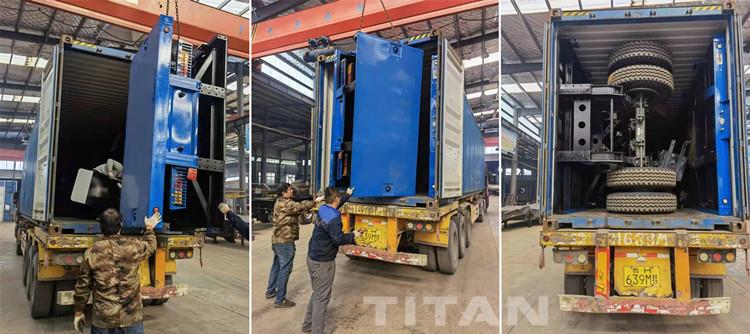 4 Axle 45 Ft Flatbed Trailer for Sale in Nigeria