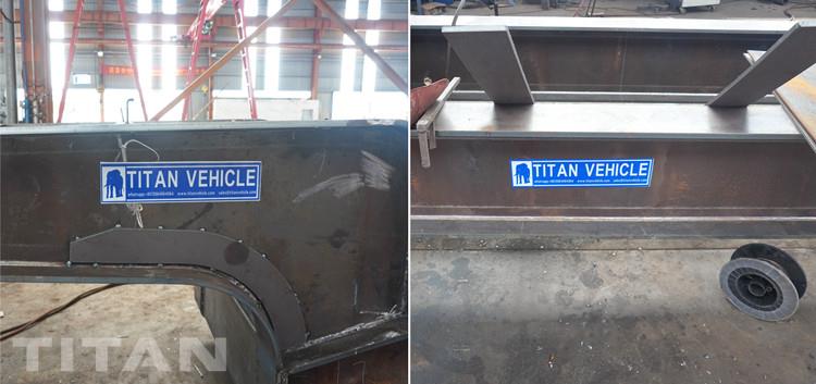 Tri Axle Hydraulic Detachable Gooseneck Trailer for Sale in Guyana