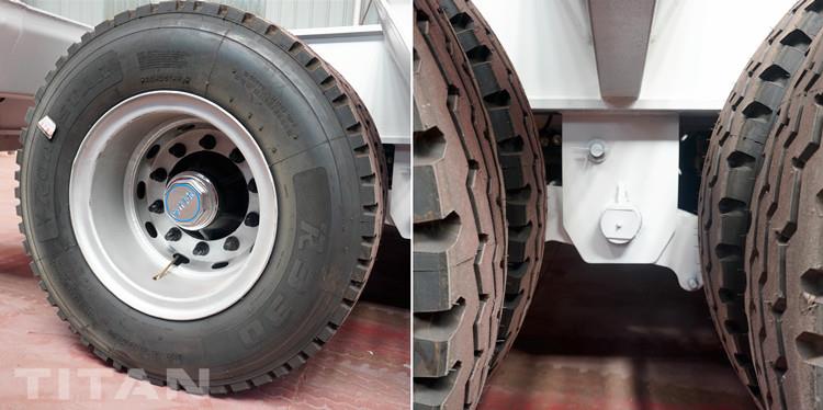 4 Axle 100T Hydraulic Folding Gooseneck Trailer for Sale in Senegal