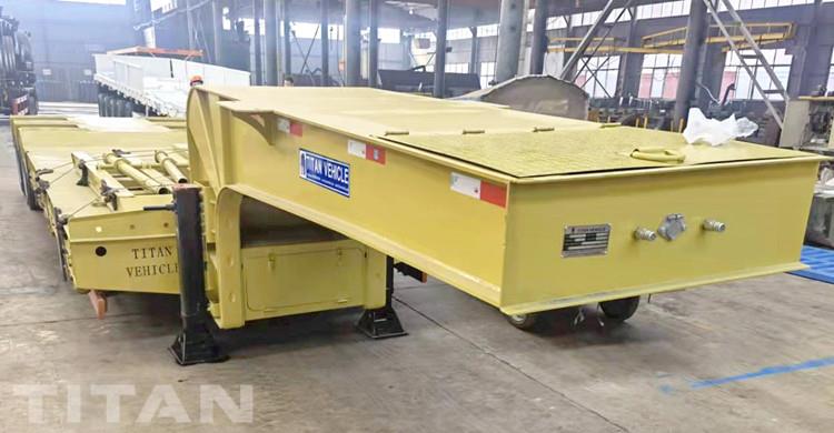 Tri Axle 60 Ton Semi Low Bed Trailer Price in Nigeria