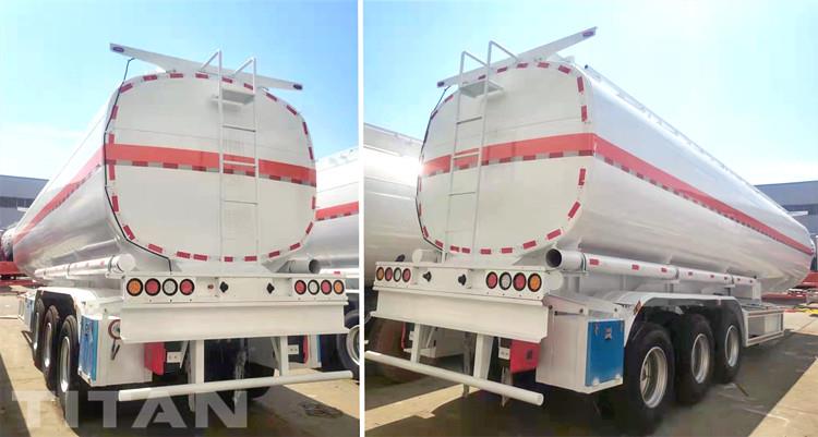 42000 Liters Tri Axle Fuel Tanker Truck Trailer for Sale in Mozambique