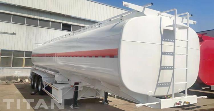 42000 Liters Tri Axle Fuel Tanker Truck Trailer for Sale in Mozambique