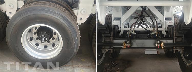 42000 Liters Fuel Tanker Truck Trailer will be sent to Mozambique