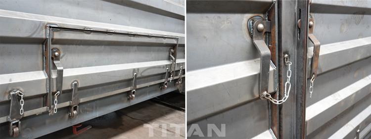 Grain Transport Drop Side Trailer for Sale in Tanzania