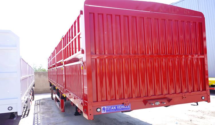 80 Ton Fence Cargo Semi Trailer for Sale in Guinea