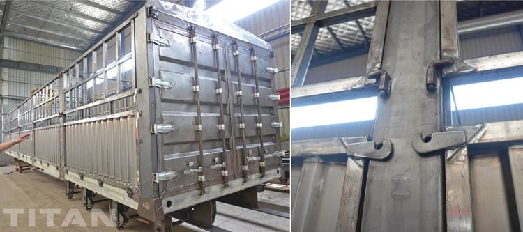 80 Ton Fence Cargo Semi Trailer for Sale in Guinea