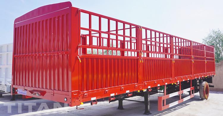 80 Ton Fence Cargo Semi Trailer for Sale in Guinea