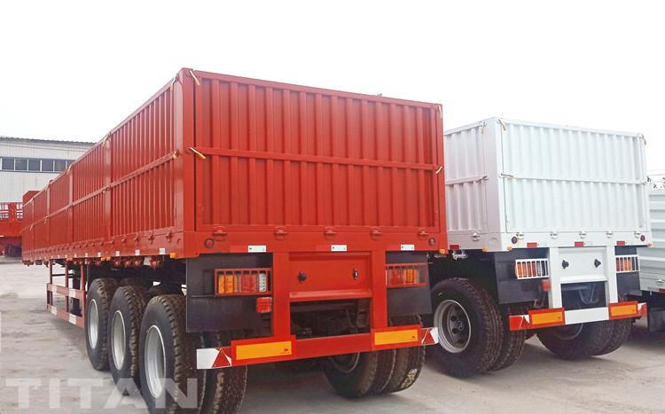 Tri Axle Sideboard Trailer for Sale in Tanzania - TITAN Vehicle