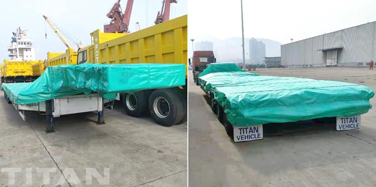 Tri Axle Low Loader Trailer for Sale in Nigeria - TITAN Vehicle
