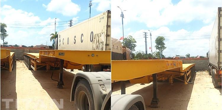 62 Meters Extendable Blade Transport Trailer for Sale in Vietnam