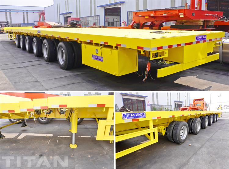 62 Meters Extendable Blade Transport Trailer for Sale in Vietnam