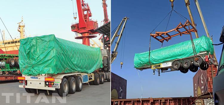 45000 Liters 3 Compartment Oil Tanker Trailer for Sale in Mauritania