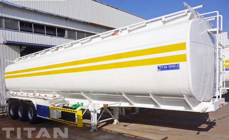 45000 Liters 3 Compartment Oil Tanker Trailer for Sale in Mauritania