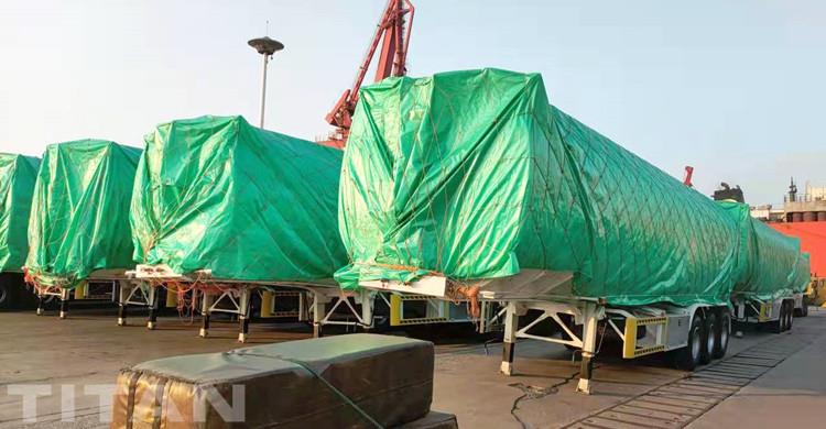 45000 Liters 3 Compartment Oil Tanker Trailer for Sale