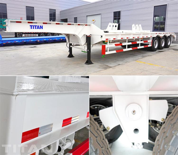 3 Axle 60 Tons Lowbed Trailer Types for Sale in Jamaica