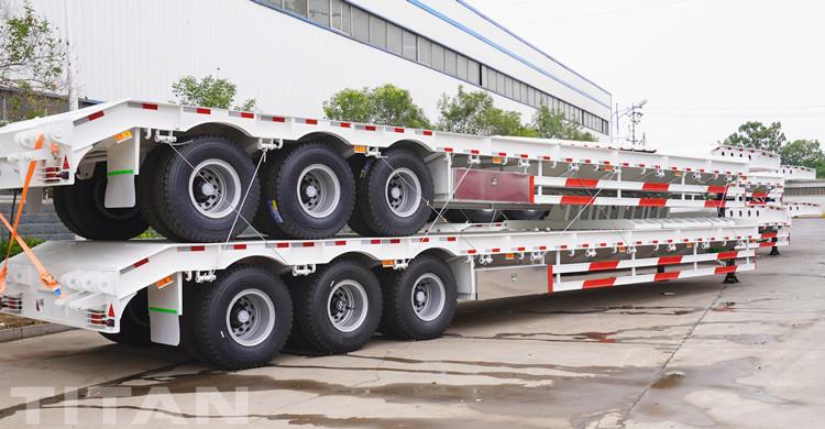 3 Axle 60 Tons Lowbed Trailer Types for Sale in Jamaica