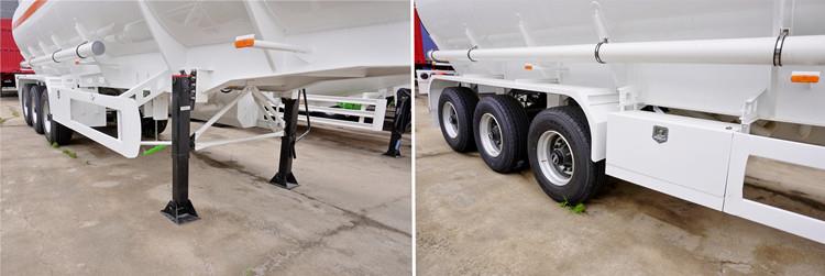 45000 Liters 6 Compartment Fuel Tanker Trailer for Sale in Botswana