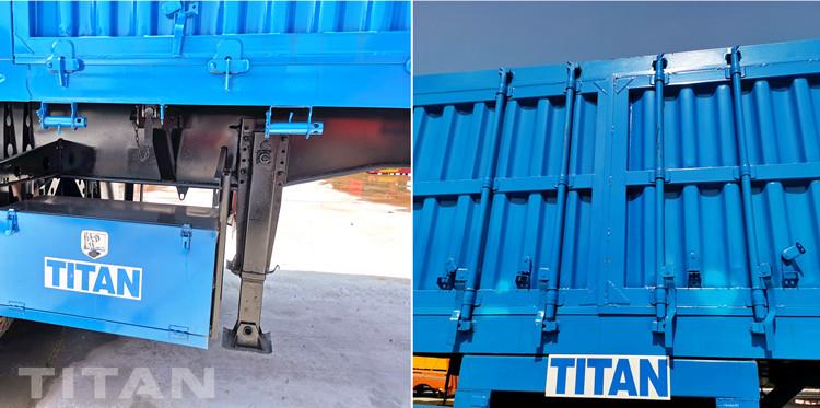 3 Axle 34 Ton Side Tipper Trailer for Sale in Ghana