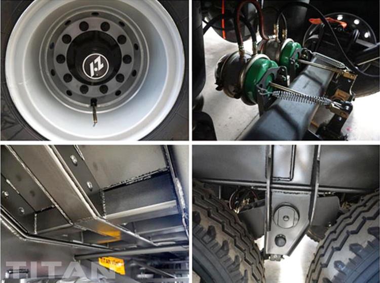 Tri Axle 60 Ton Animal Transport Fence Trailer for Sale in Kenya