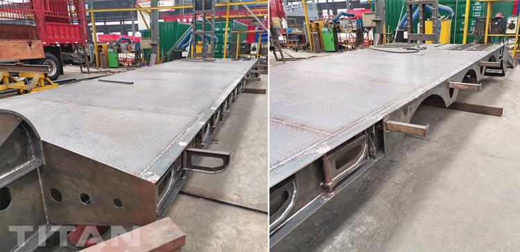 3 Axle Low Bed Trailer Truck Price for Sale in Uganda