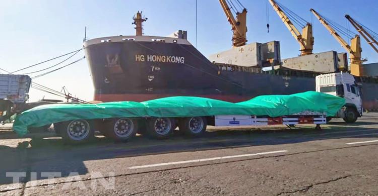 4 Axle Low Loader Trailer 100Ton for Sale in Mauritius