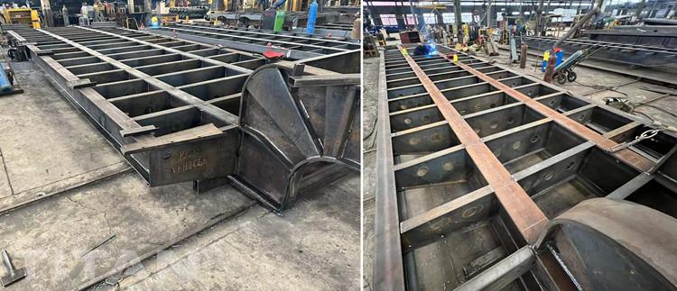 4 Axle Low Loader Trailer 100 Ton for Sale in Mauritius