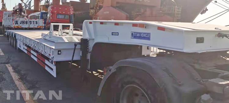 4 Axle Low Loader Trailer 100 Ton for Sale in Mauritius