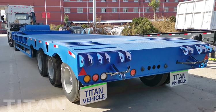 Tri Axle Low Bed Truck for Sale in Cameroon