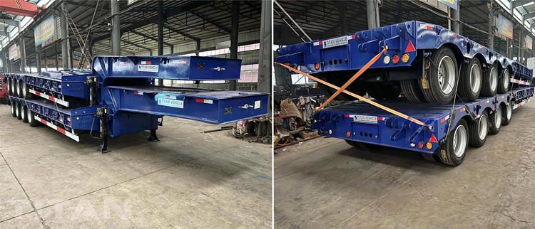 4 Axle 100 Ton Lowbed Truks for Sale in Nigeria