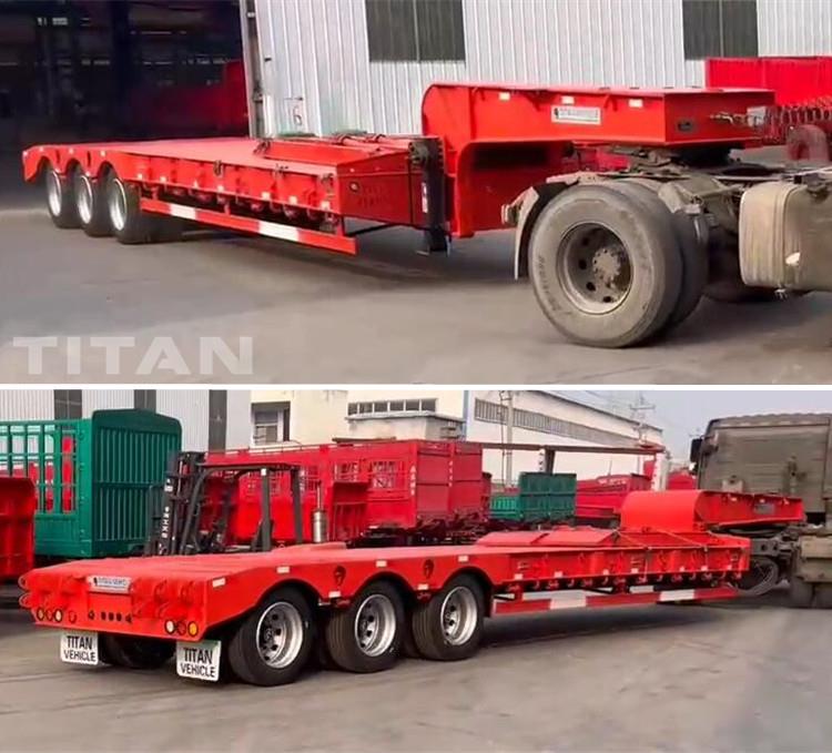 Tri Axle Low Bed Truck Price in Guyana