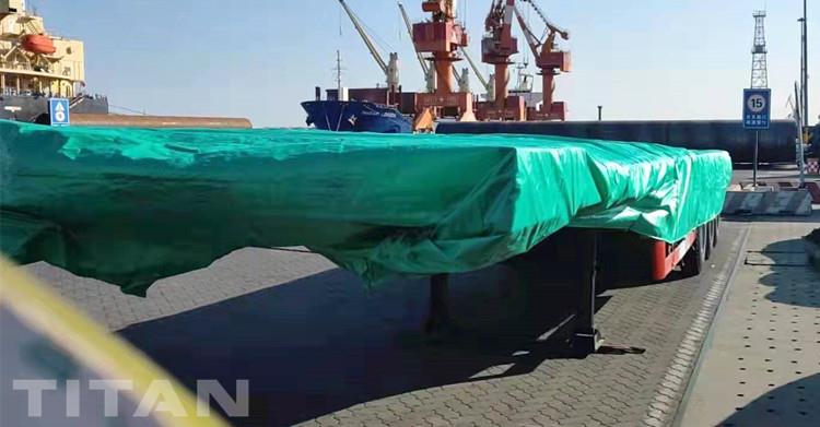 Tri Axle Semi Flatbed Trailers for Sale Near Me in Senegal