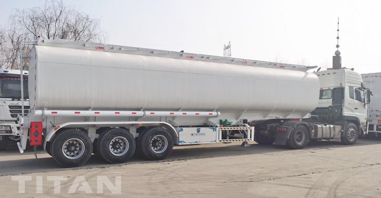 50000 Liters Fuel Tanker Trailer for Sale in Tanzania