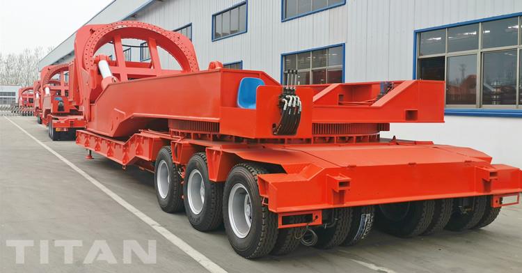 80M Windmill Blade Transport Adaptor Trailer for Sale in Vietnam