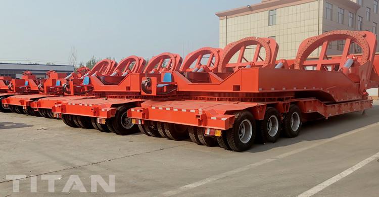80M Windmill Blade Transport Adaptor Trailer for Sale in Vietnam