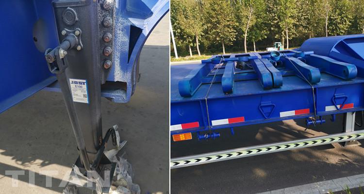 4 Axle 100 Ton Low Bed Trailer for Sale in Rwanda