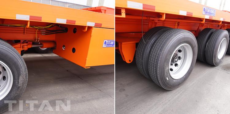 6 Axle Extendable Wind Turbine Transport Trailer for Sale in Nigeria