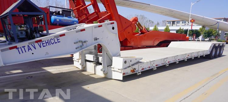 80 Ton Lowboy Gooseneck Trailer for Sale in Zimbabwe