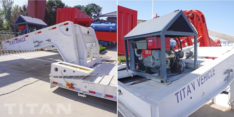 80 Ton Lowboy Gooseneck Trailer for Sale in Zimbabwe