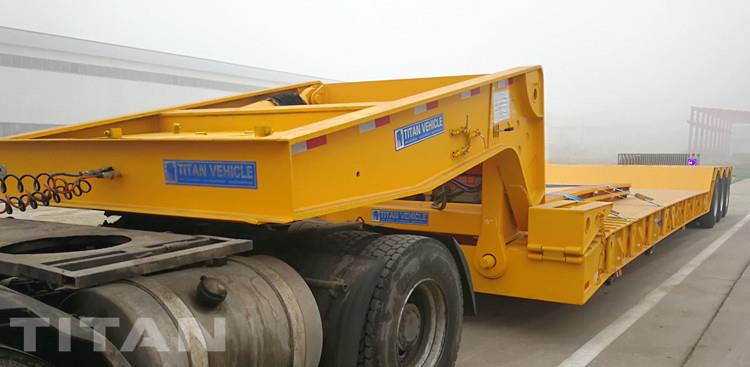 3 Line 6 Axle 120 Ton Removable Gooseneck Trailer for Sale in Uganda