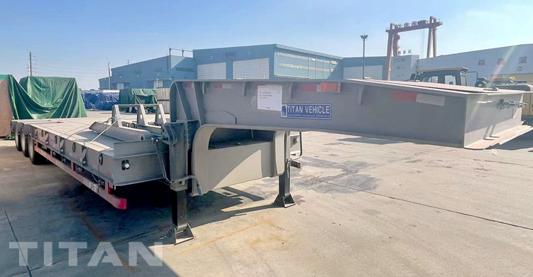 3 Axle 50 Tons Low Loader Trailer for Sale in Philippines