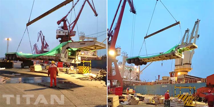 Tri Axle Detach Gooseneck Trailer for Sale in Mozambique